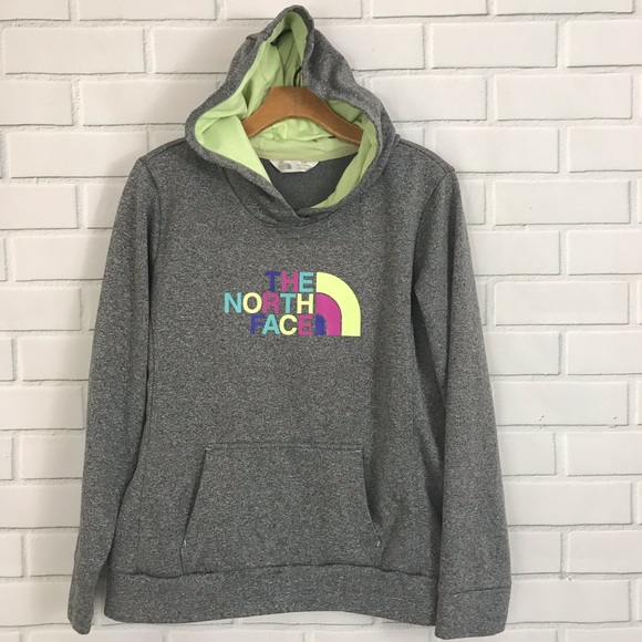 north face rainbow hoodie